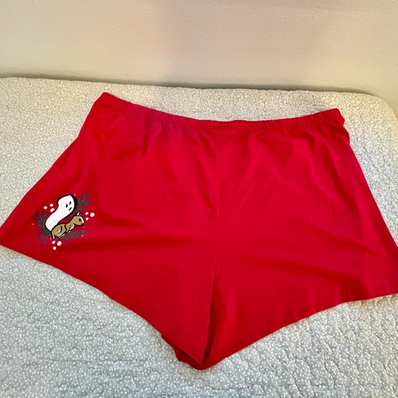 NWT, Disney, Holiday Sleep Short Set, 1X - Picture 6 of 6